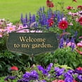 thumbnail image 2 of Whitehall Products 10042 Welcome To My Garden - Garden Sign, 2 of 3