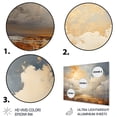 thumbnail image 3 of Designart "Clouds Prairies compositions V" Landscapes Metal Wall Art Prints, 3 of 5