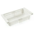 thumbnail image 1 of Retractable Fridge Organizer Pull Out Drawer Refrigerator Clip On Under Shelf Basket for Kitchen Storage Fits for Fridge Shelf Under 0.43 Inch, 1 of 8