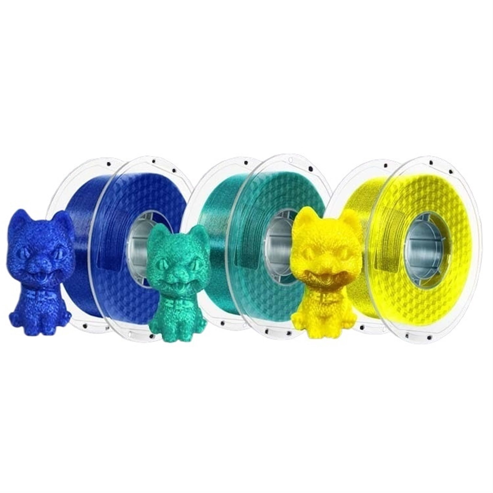 3D Printer Filament Shining PETG Filament 1.75mm High Precision 1kg Spool for 3D Printing