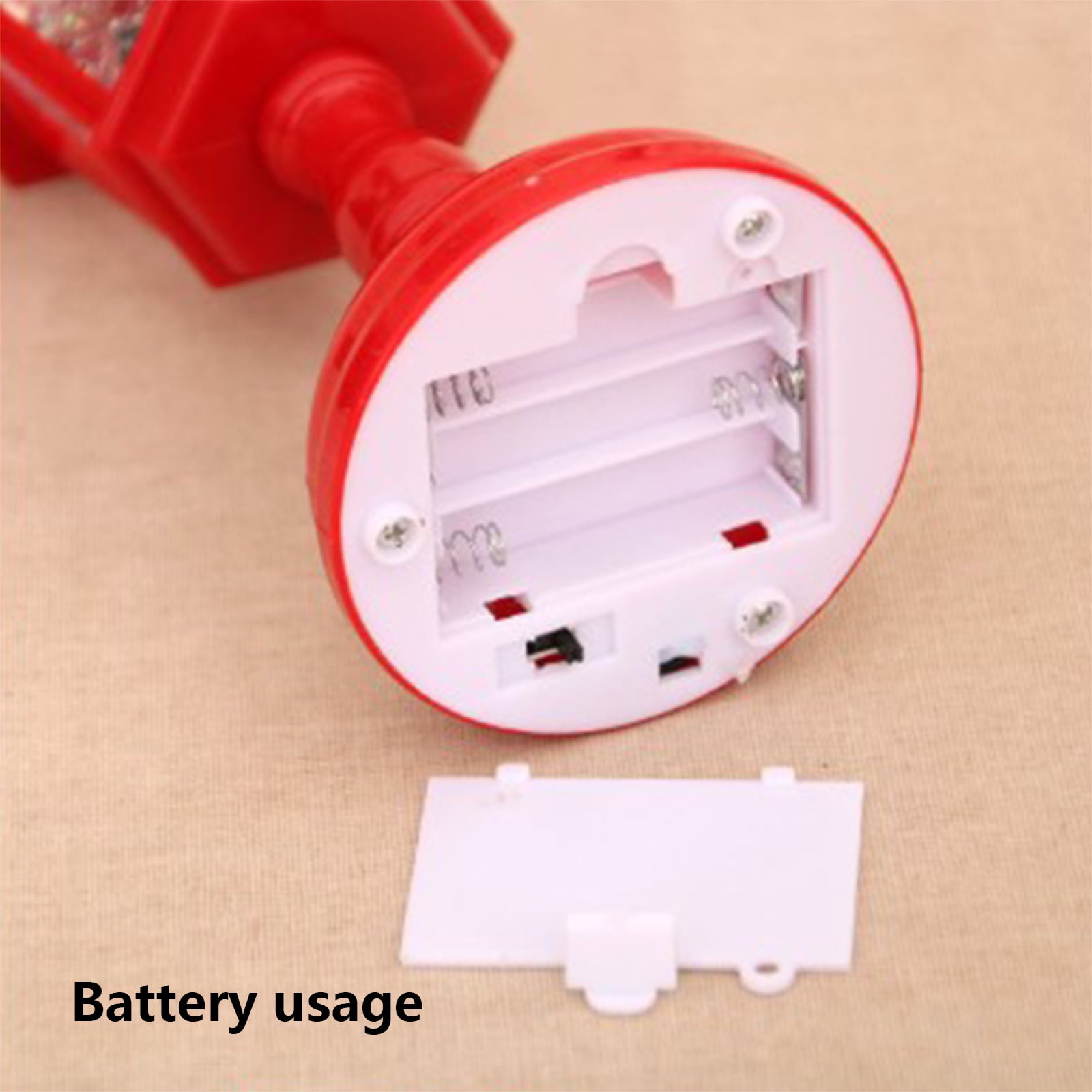 Lampe De Table Musicale De Noël En Forme De Boîte Aux Lettres - LED Multicolores, Mélodies Festives, Alimentation USB Ou Piles - 9