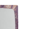 thumbnail image 2 of Ambesonne Forest Fitted Sheet, Trees Foggy Sunlight, Full Size, Lilac Dark Coral, 2 of 2
