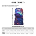 thumbnail image 4 of Sikiie Starry Sky Turtle Basketball Jersey Reversible Men's Mesh Athletic Sports Shirts Training Practice S-4XLMedium, 4 of 6