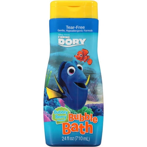 Disney Pixar Finding Dory Bubbly Berry Scented Bubble Bath, 24 fl oz
