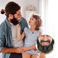 thumbnail image 3 of Beard Cover Adjustable Waterproof Black Beard Guard with Ear Straps for Restaurant, 3 of 7