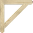 thumbnail image 3 of Ekena Millwork 4"W x 32"D x 32"H Traditional Craftsman Rough Sawn Bracket, Douglas Fir, 3 of 13