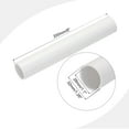 thumbnail image 2 of Unique Bargains PVC Rigid Round Pipe 28mm ID 32mm OD 20cm/8' Length White High Impact for Water Pipe, Crafts, Cable Sleeves, 2 of 6