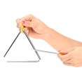 thumbnail image 3 of 1 Set of Triangle Dinner Bell Children Music Toy Percussion Instrument Toy, 3 of 8