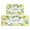 Watercolor Lemons, variant on 2 Piece Vintage Lemon Rug Kitchen Rug Set, Decor Kitchen Rugs, Absorbent Non-Slip Washable Floor Mats, Home Indoor Runner Rugs 17"x47" 17"x30"