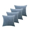 thumbnail image 3 of Funda de almohada de poliéster de 4 piezas con diseño de rayas de maíz de Piccocasa para sofá, 3 of 5
