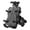 Black A, variant on Xinyolin Bike Phone Holder Mount 360 Degrees Rotation Universal Clamp Stable Shock-Absorbing Bicycle Scooter Handlebar Mount
