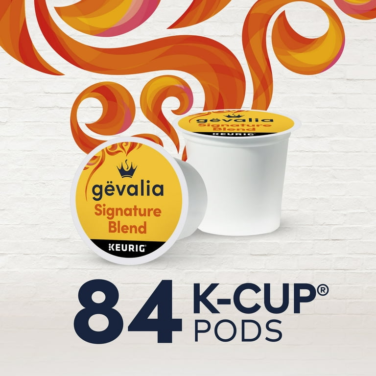 Gevalia Signature Blend Mild Light Roast K Cup Coffee Pods 84 ct Box