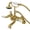 Brushed Brass, variant on Kingston Brass AE53T7 Aqua Vintage Wall Mount Tub Faucet with Hand Shower, Brushed Brass