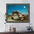 thumbnail image 6 of Sleeping Gypsy by Henri Rousseau, World Famous Wall Art Collection, Modern Decor, Framed Art Print, 11X14, 2432BW, 6 of 7