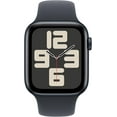 thumbnail image 2 of Apple Watch SE2 44mm GPS Midnight Aluminum Case with Midnight Sport Band - S/M, 2 of 7