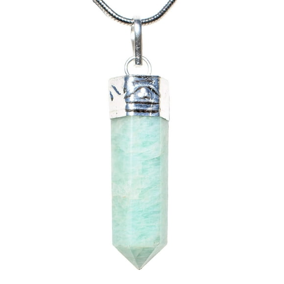 Zenergy Gems Selenite Charged Faceted Hand-Made Natural Angel Aura Quartz Crystal Pendant + Baby Moroccan Selenite Pocket Puffy Heart Charging Crystal