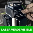 thumbnail image 4 of Pracmanu-Nivel láser Mini, herramienta de nivelación 3D de 12 líneas, nivelado automático, 360 °, cruce Horizontal y Vertical, rayo láser verde, 4 of 4