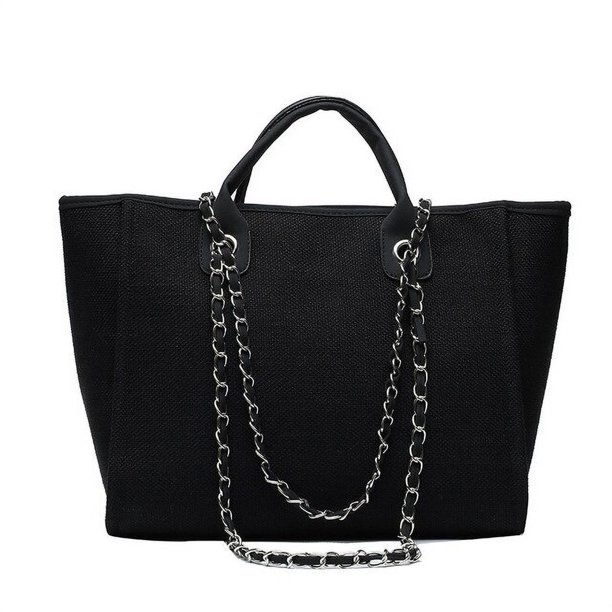 LHSHID New European and American Bucket Bag Womens Large Capacity Shoulder Bags Chain Casual Tote Bag Handbag Shopping bag bolsos