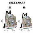 thumbnail image 3 of JIALIOU Mini Backpack Purse for Women Quilted Casual Daypack Small Travel Shoulder Bag, Cute Kitten in Flower Basket, 3 of 7