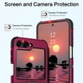 thumbnail image 4 of Funda BENTOBEN para Samsung Galaxy Z Flip 6, 6.7 pulgadas, anillo a prueba de golpes, 4 of 8