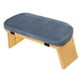 thumbnail image 5 of Meditation Bench Folding Kneeling Stool with Soft Cushion Wooden Prayer Stool for Yoga Meditation Seiza Practice, 5 of 9