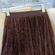 thumbnail image 2 of Velvet A-Line Falda Plisada Casual Señoras Primavera Verano Longitud Normal Poliéster Moda Elegante, 2 of 5
