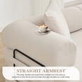 thumbnail image 6 of Timbernest 78.5" King Size Sofa Bed, 4 in 1 Convertible Sofa bed, Corduroy Boneless Floor Sleeper Sofa, Beige, 6 of 14
