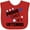 Red, variant on Inktastic Proud Child of a Veteran- Veterans Day Boys or Girls Baby Bib
