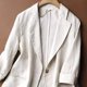 thumbnail image 5 of Abrigo de traje para mujer, chaqueta coreana con cuello vuelto, chaqueta de manga larga para mujer, chaqueta de oficina con bolsillos y solapa para mujer, chaquetas, 5 of 5