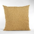 thumbnail image 2 of Plutus Yellow Desert Lines Luxury Throw Pillow, 2 of 2