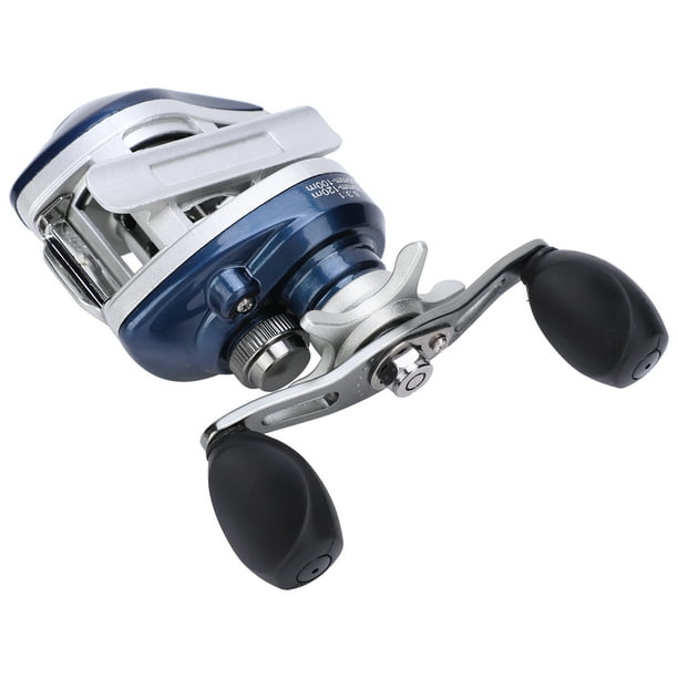 Fosa Fly Fishing Reel Spining/Baitcasting Reel LV100 Metal Casting Reel  6.3:1 Speed Ratio 10+1BB Magnetic Force Brake Fishing 