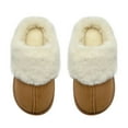 thumbnail image 4 of Fuzzy House Slippers for Girls Boys, Kids Soft Plush House Shoes Winter Warm Indoor Outdoor Slippers, 4 of 6
