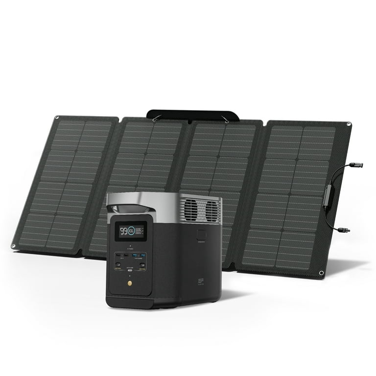 EcoFlow 1800-Watt Portable Power Station (1 Solar Panel Included) in the  Portable Power Stations department at