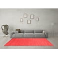 thumbnail image 3 of Ahgly Company Indoor Rectangle Abstract Red Contemporary Area Rugs, 7' x 9', 3 of 4