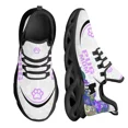 thumbnail image 1 of Zapatos de mujer con diseño de cachemira y diseño de Pug Mom, zapatillas transpirables, cómodas y casuales de malla, zapatillas de moda para mujer, 1 of 6