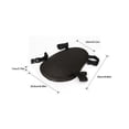 thumbnail image 2 of Youkk 2 Pcs Genouillères de Pêche pour Adultes Compression Anti-Collision Outil de Protection Sportive Jambe de Jardinage Noir Noir, 2 of 6