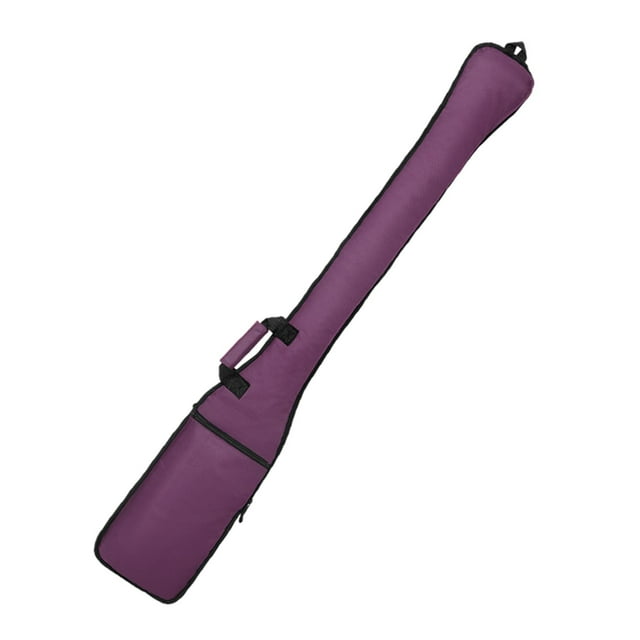 Bolsa de paleta de botes de dragón con manija de transporte Accesorio de tela Oxford Desgaste Resistente a la cremaller Portable 131x21.5cm Púrpura