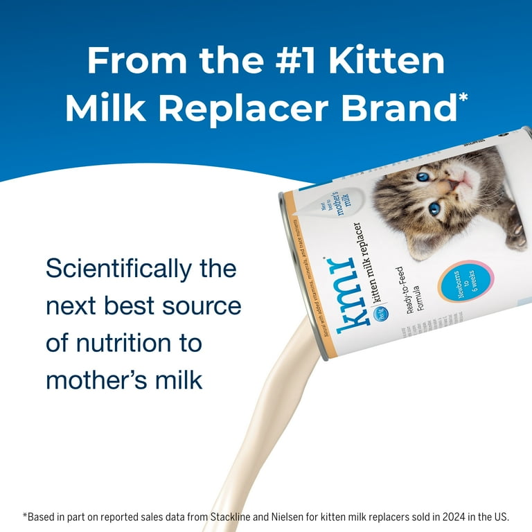 PetAg KMR Kitten Milk Replacer Liquid 11 oz