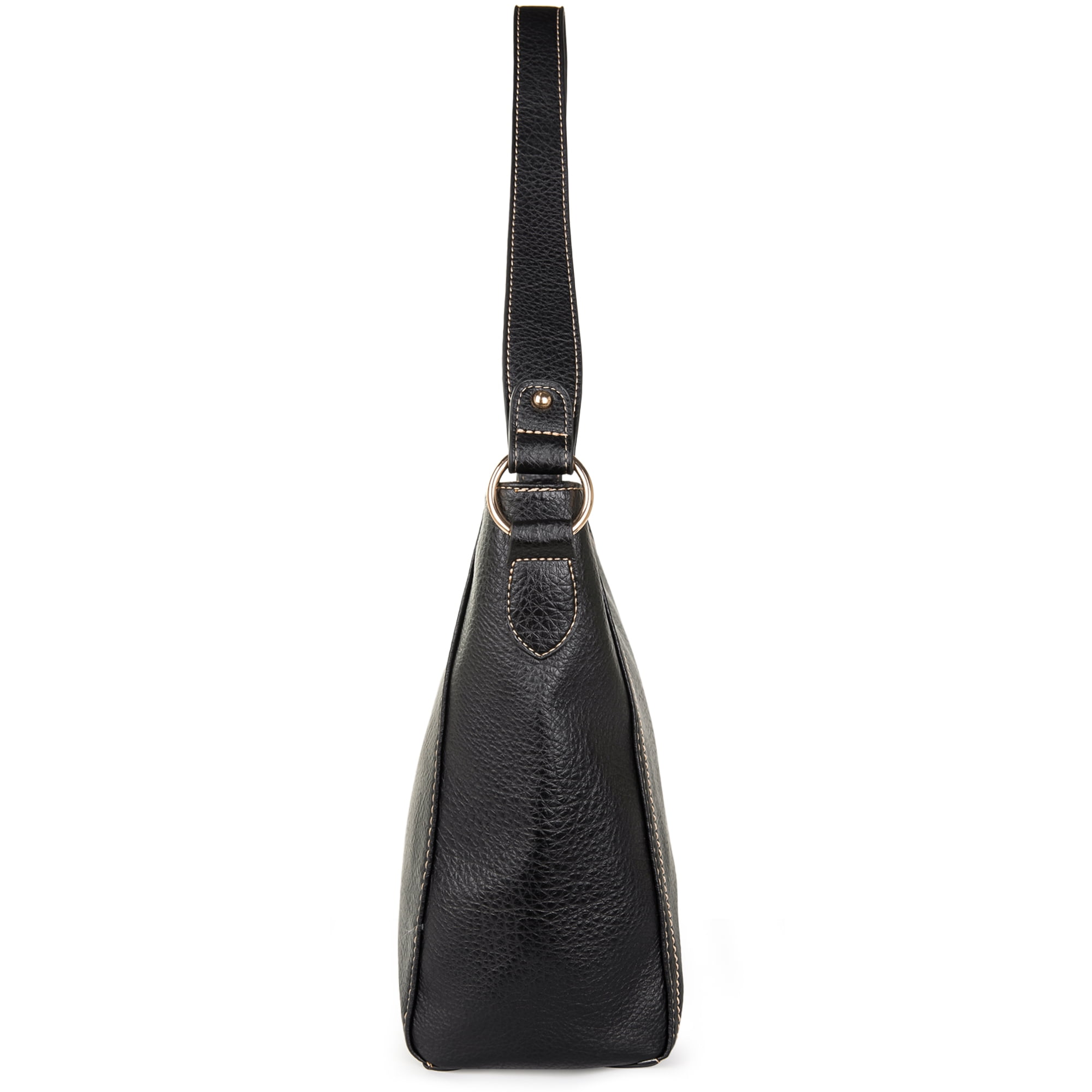 Montana West Hobo Bags for Women Vegan Leather Shoulder Purses and Handbags, Black