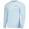 thumbnail image 2 of Men's Image One Light Blue Arkansas Razorbacks Frosted Dreams Comfort Colors Long Sleeve T-Shirt, 2 of 3