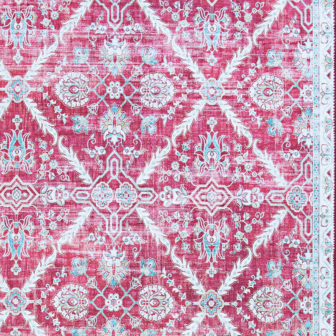 Couristan Pasha Arcadia Garnet Area Rug