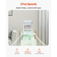 thumbnail image 5 of VEVOR Portable Air Conditioner, 4-in-1 Evaporative Air Cooler, 3-Speed Mini Air Conditioner with 0-7H Smart Timer, 700ml Water Tank, 7-Color Light, Personal Mini Desk AC Fan for Bedroom Office Room, 5 of 9