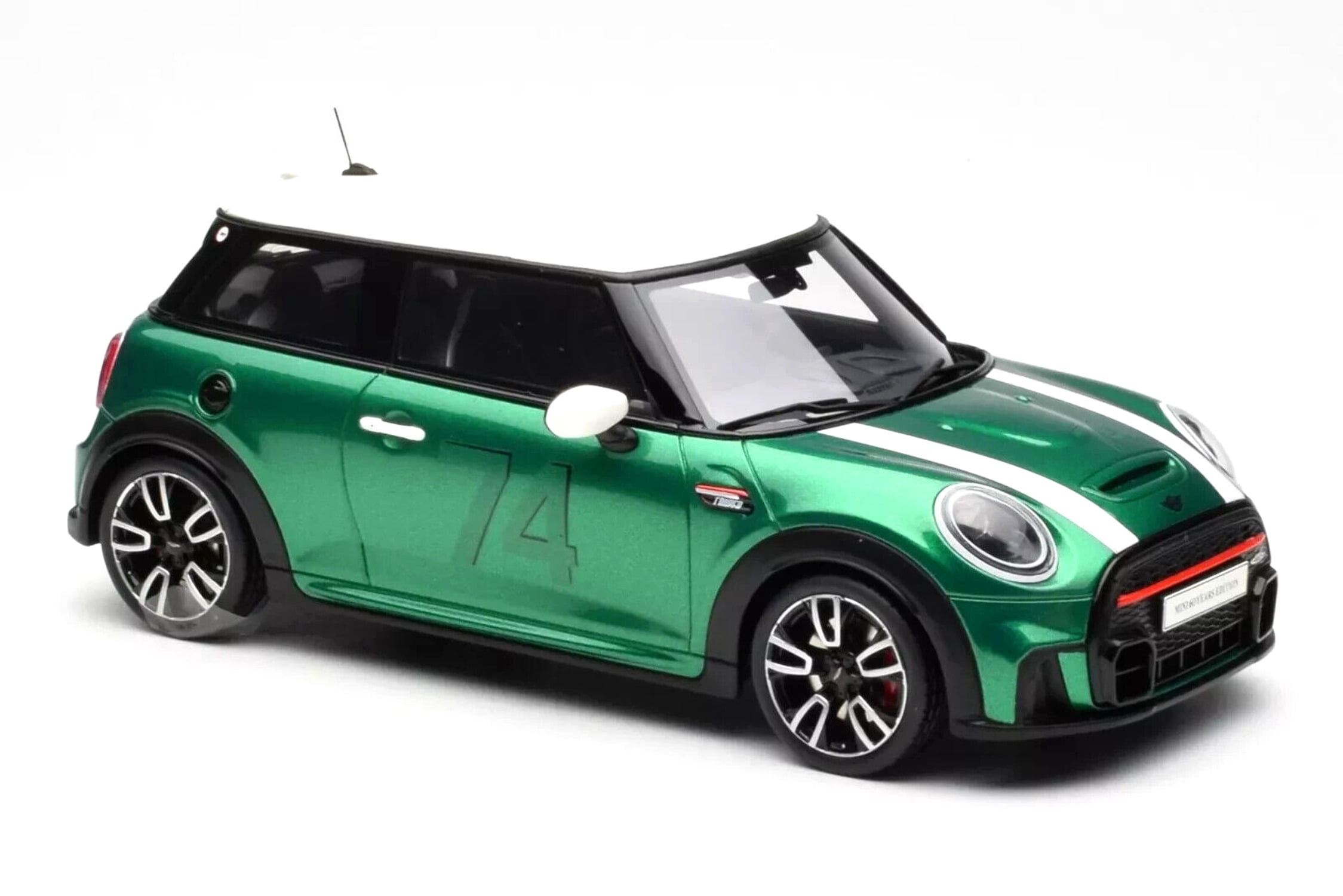 2023 Mini Cooper F56 JCW #74 British Racing Green with White Top