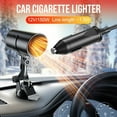 thumbnail image 4 of Portable 12V Car Heater and Fan Defroster for Windshield, Fast Heating Vehicle Defogger with Adjustable Rotating Base, Plug-in 12 Volt Car Accessories for Winter Summer Use in Trucks RV Camping, 4 of 6