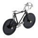 thumbnail image 4 of Modelo de bicicleta de aleación fundida a presión a escala 1:16, juguetes para decoración de escritorio Negro, 4 of 6