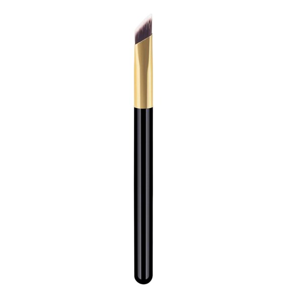 Cepillo de cejas profesional Uso de salón suave Maquillaje multicunfional suave portátil Negro jinwen cepillo de cejas