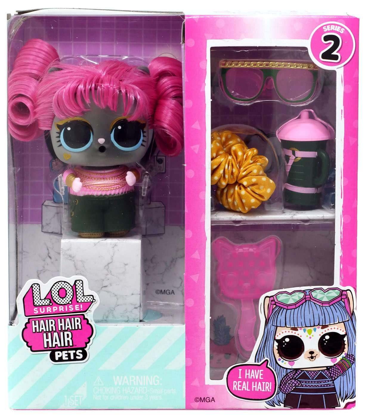 LOL Surprise Hair Hair Hair pets series 2 