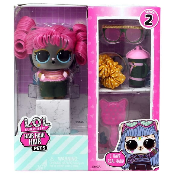 LOL Surprise Hair Hair Hair Series 2 Brass Kitty Fashion Doll