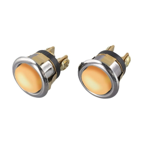 2Pcs Lighted Doorbell Button Replacement With Waterproof Design For Durability