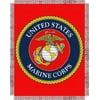 USMC Triple Woven Jacquard Throw (48"x60")